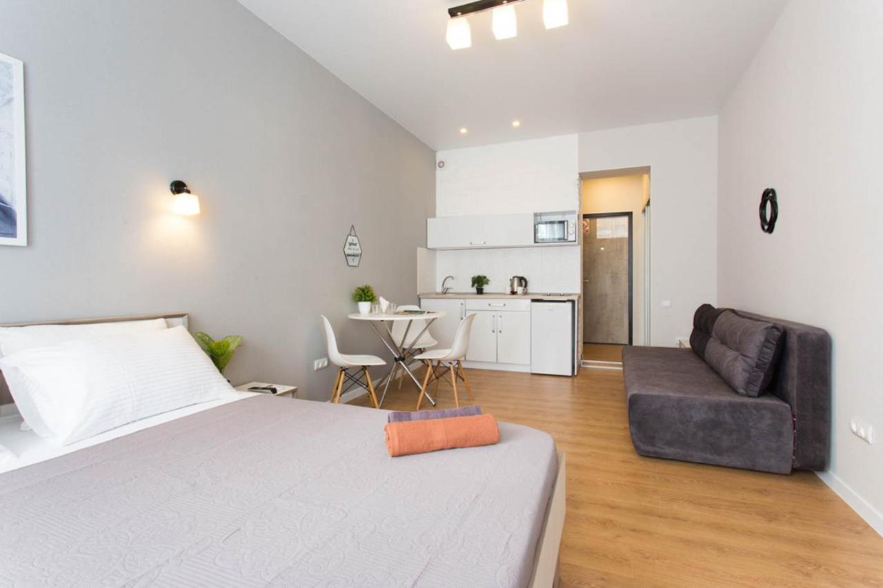 Modern studio beside metro Pushkinska, Universytet - Chernyshevska str. 95-7 Charkiv Exteriör bild