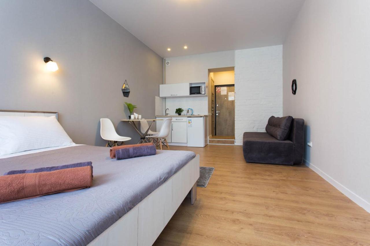 Modern studio beside metro Pushkinska, Universytet - Chernyshevska str. 95-7 Charkiv Exteriör bild