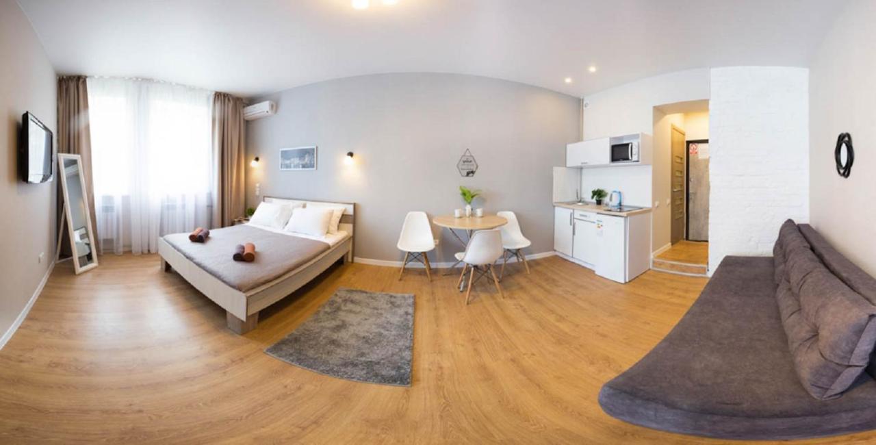 Modern studio beside metro Pushkinska, Universytet - Chernyshevska str. 95-7 Charkiv Exteriör bild
