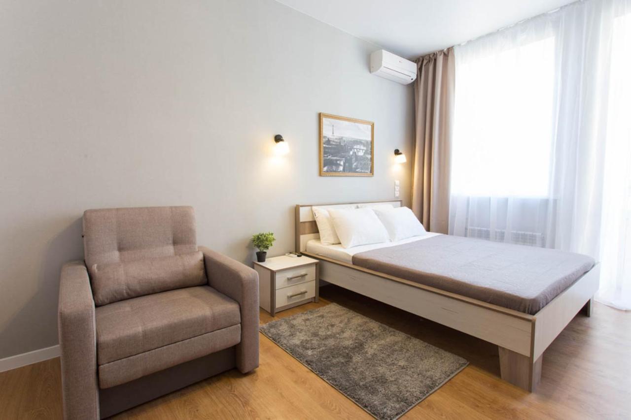 Modern studio beside metro Pushkinska, Universytet - Chernyshevska str. 95-7 Charkiv Exteriör bild