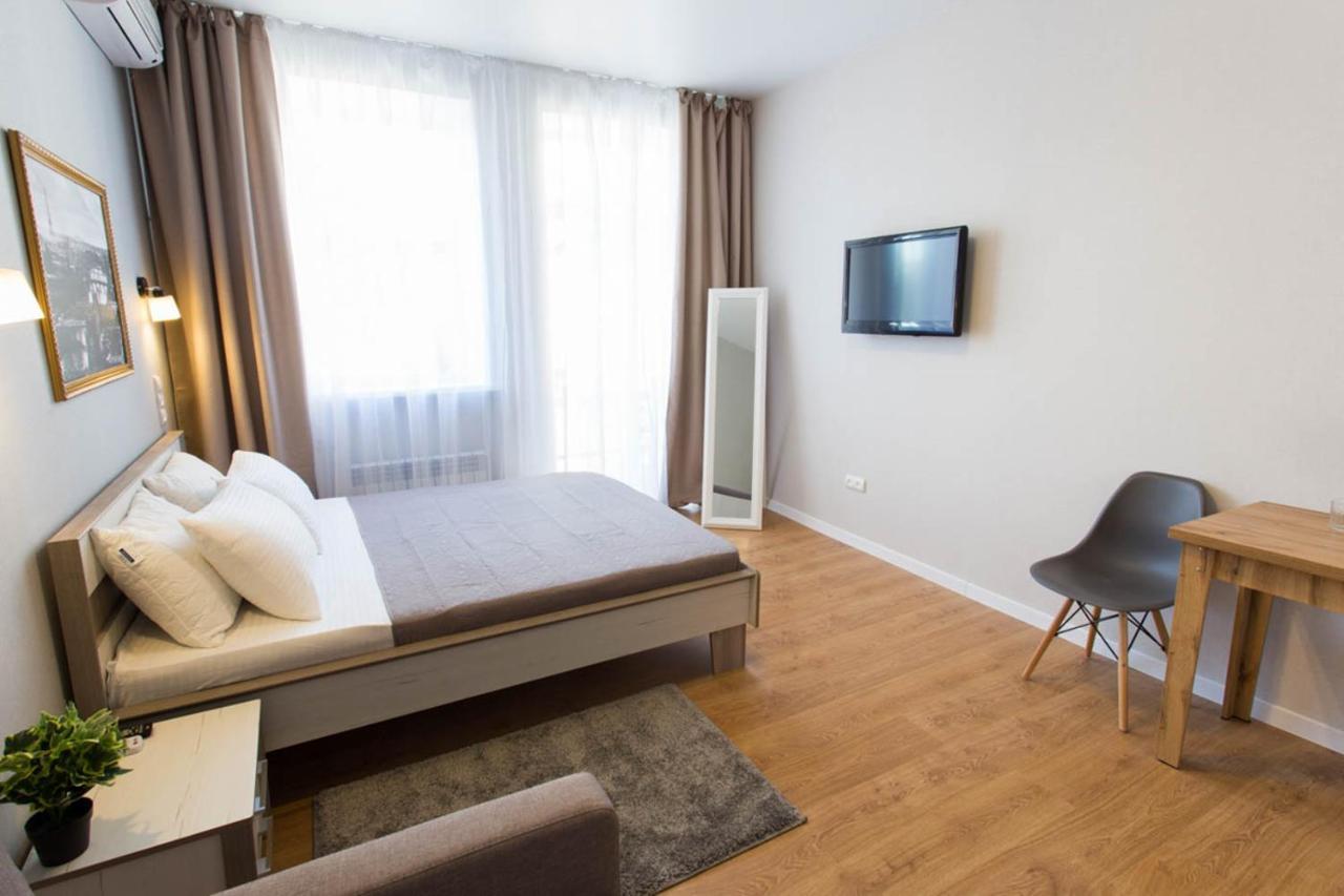 Modern studio beside metro Pushkinska, Universytet - Chernyshevska str. 95-7 Charkiv Exteriör bild